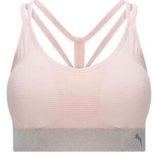 0322 New Women's Puma Pink Sports Bra